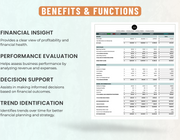 Administration Profit and Loss Statement Template