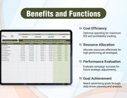 Advertising Profit Margin Calculator for Campaigns Template