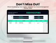 Free Bookkeeping Template