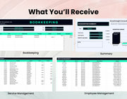 Free Bookkeeping Template