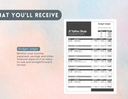 Budget Ledger Template