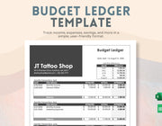 Budget Ledger Template
