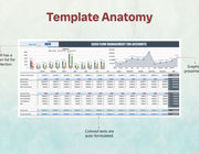 Cash Flow Management for Accounts Template