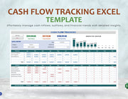 Cash Flow Tracking Excel Template