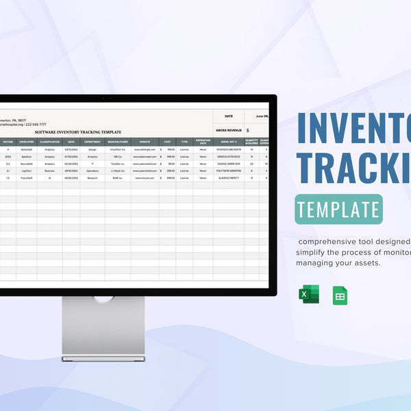 Inventory Tracking Template