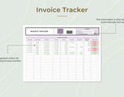 Invoice Tracker Template