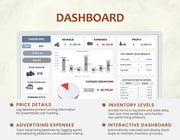 Product Database Excel Template