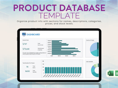 Product Database Template