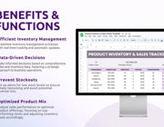 Product Inventory & Sales Tracker Template