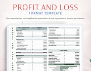 Proforma Profit and Loss Template