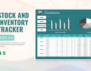 Stock and Inventory Tracker Template